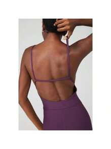 Airlift Di Daze Onesie Dark Plum | SHEIN