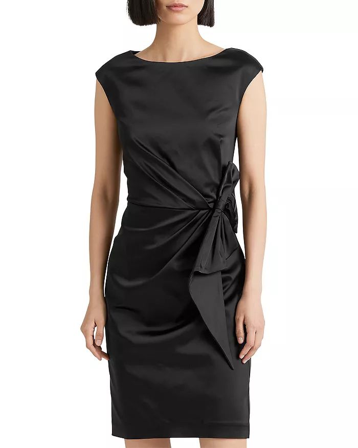 Ralph Lauren Charmeuse Cap Sleeve Cocktail Dress Back to Results -  Women - Bloomingdale's | Bloomingdale's (US)