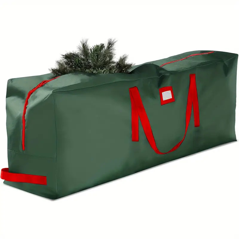 1pc Christmas Tree Storage Bag | Suitable For Detachable Trees Up To 7.5/9 Feet Tall | 50/73cm Hi... | Temu Affiliate Program