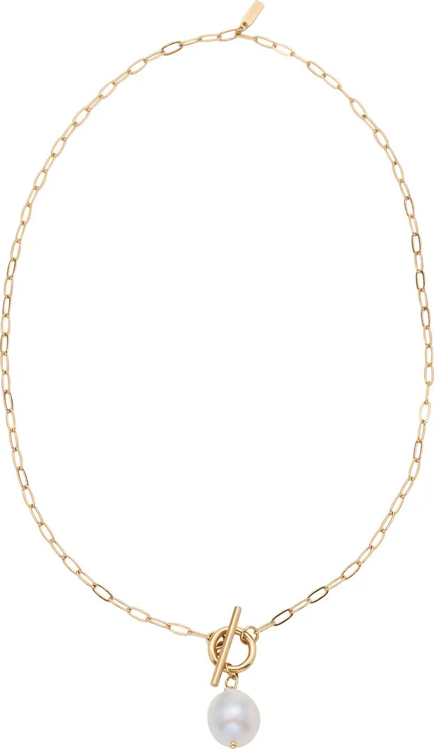 Baroque Freshwater Pearl Pendant Necklace | Nordstrom