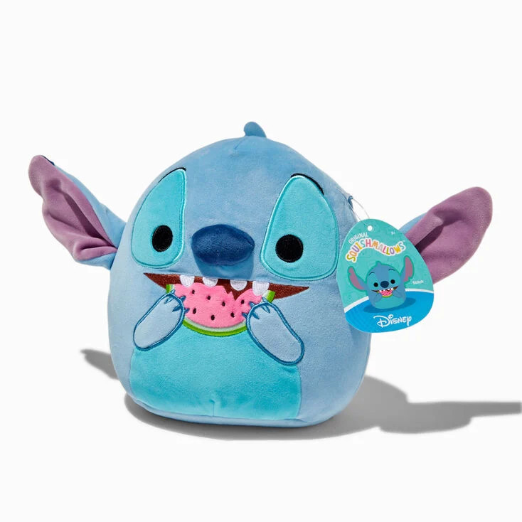 Squishmallows™ Disney Stitch 8" Watermelon Plush Toy | Claire's (UK)