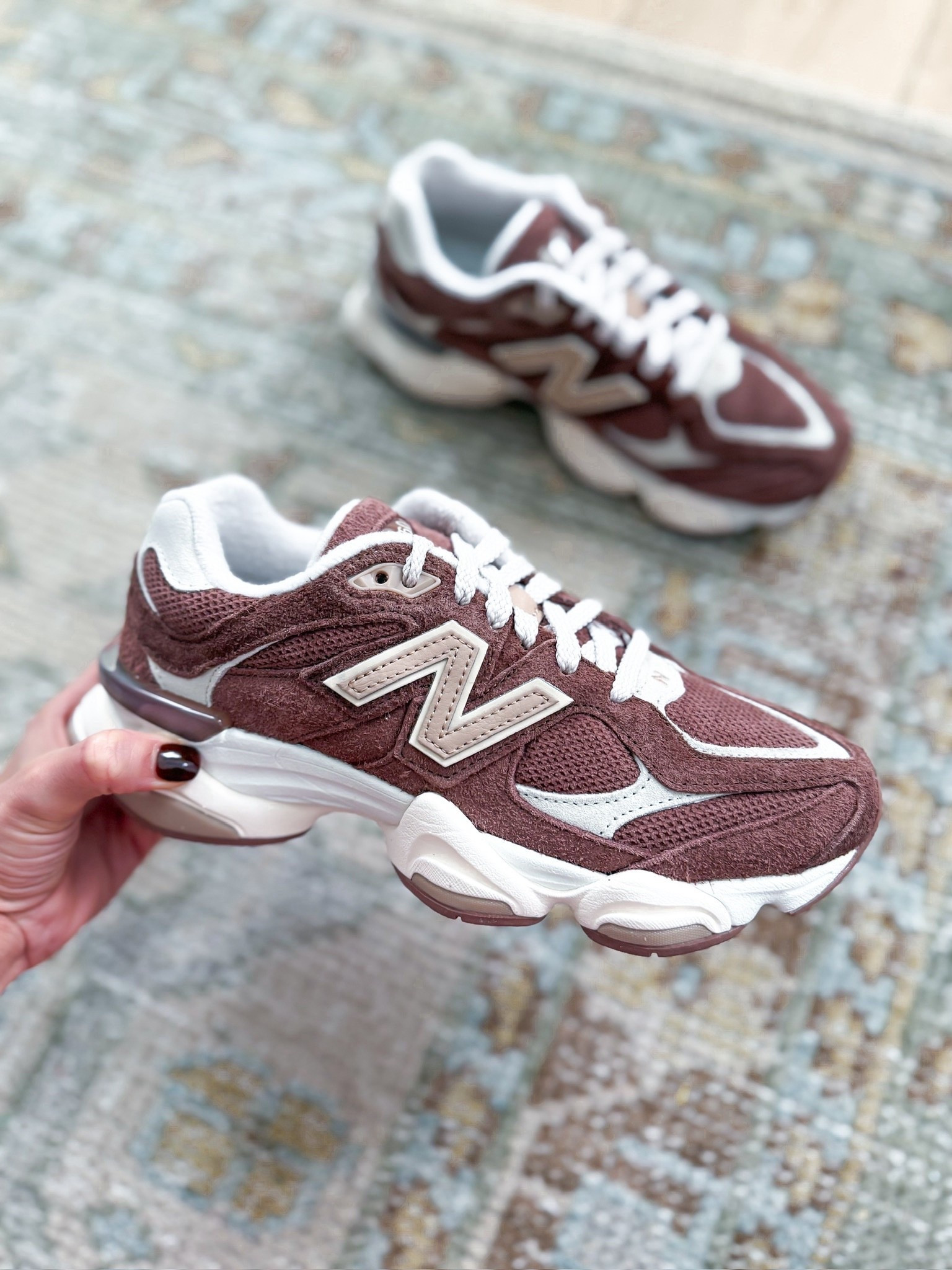 New Balance 9060 - love this new color for fall and winter! Bringing these to Disney! Brown sneakers. Disney sneakers. Travel shoes. Gift ideas for her. 


#LTKootd #LTKGiftGuide #LTKActive