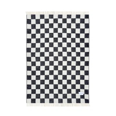 Blanket CHECKERBOARD Denim Blue / White 4.25 X 6.5 Ft | Wayfair North America