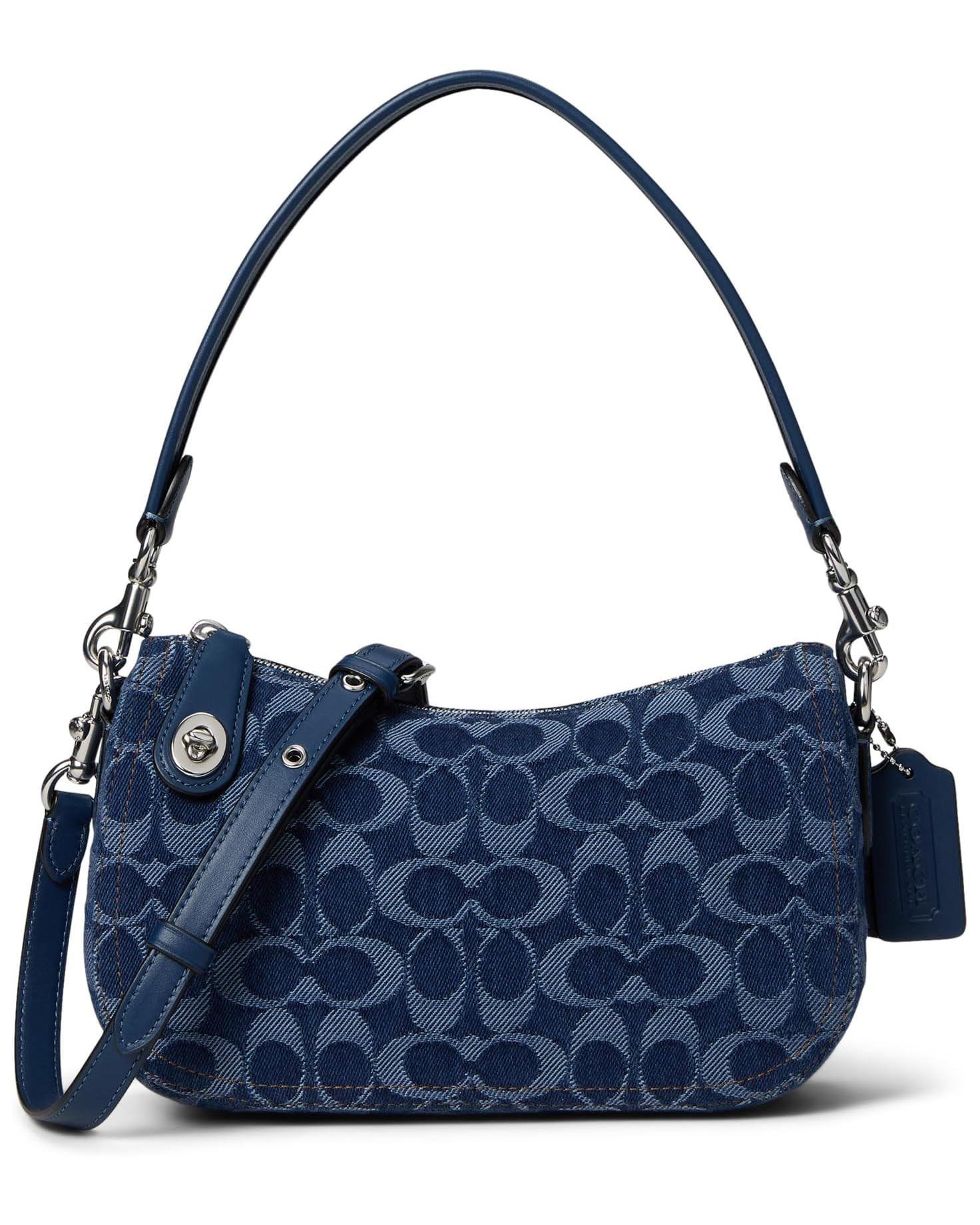 Swinger Bag In Signature Denim | Zappos