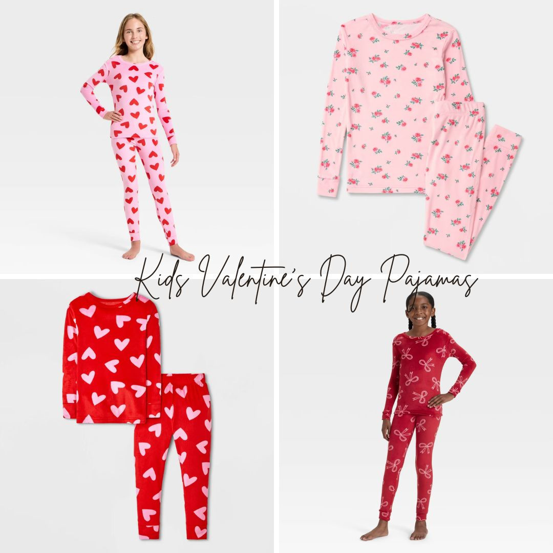 Kids Valentines day pajamas! 

 

#LTKSeasonal #LTKFindsUnder50 #LTKKids