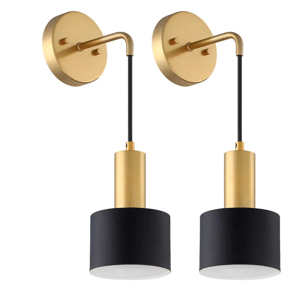 Levant Armed Sconce With 12 Color Lights (Set of 2) | Wayfair North America