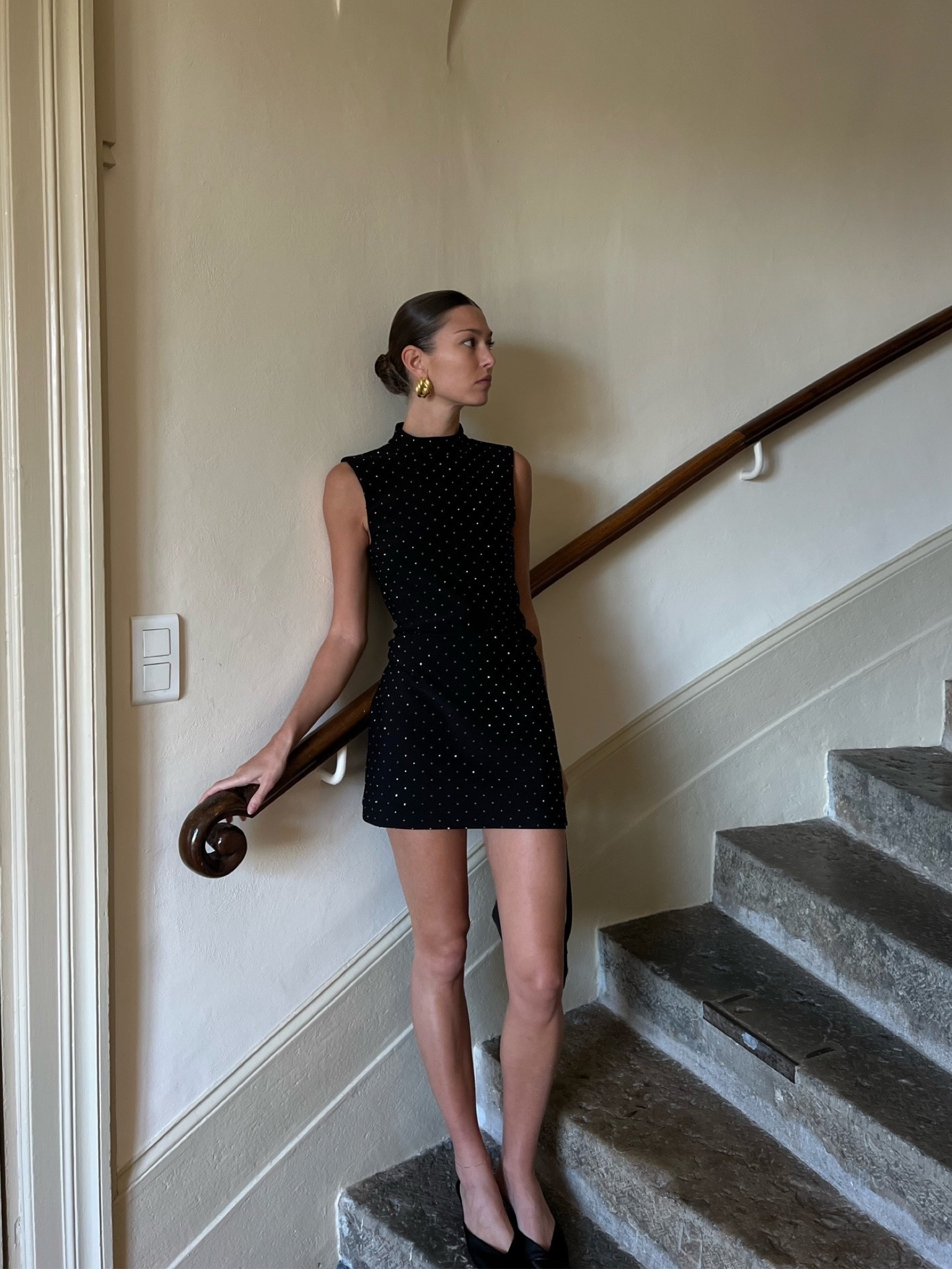 Black sparkle mini dress, evening outfit, party dress, sparkly dress, Forever New, all black outfit, celebration outfit, dinner outfit 

#LTKSeasonal #LTKstyletip #LTKeurope