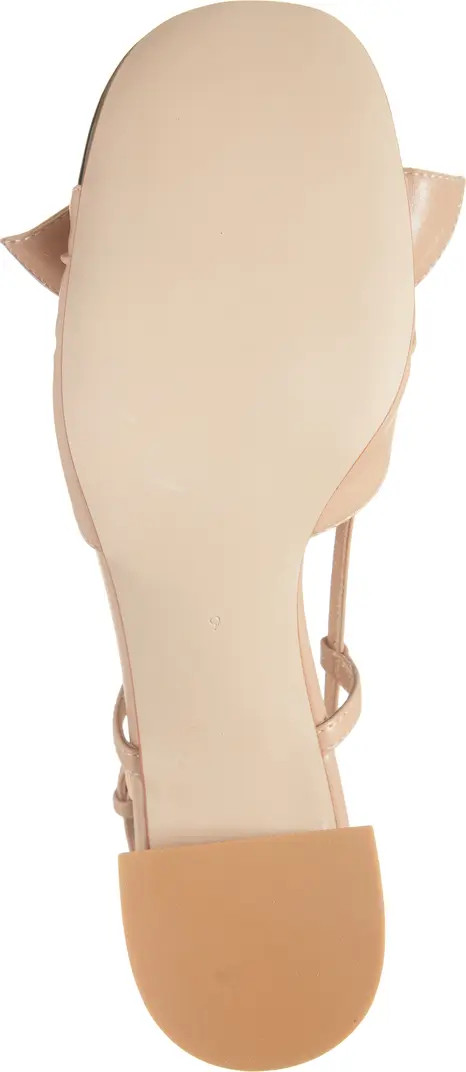 Babydoll Slingback Cap Toe Pump (Women) | Nordstrom