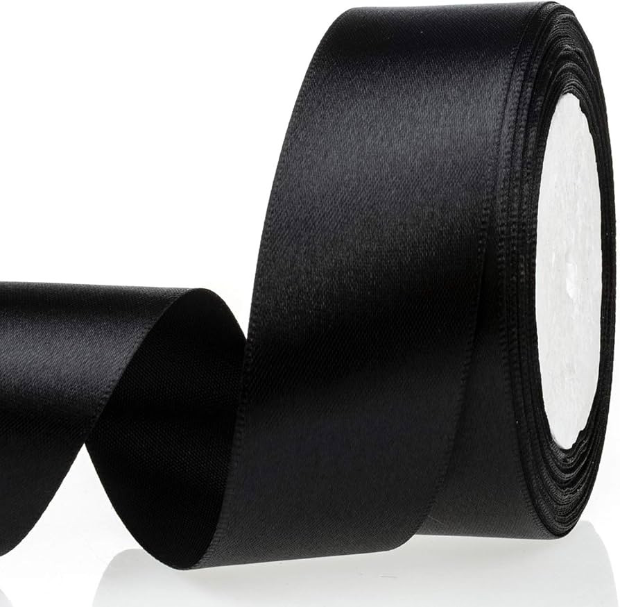 ATRBB 25 Yards 1-1/2 inch Wide Satin Ribbon Perfect for Wedding,Handmade Bows and Gift Wrapping(B... | Amazon (US)