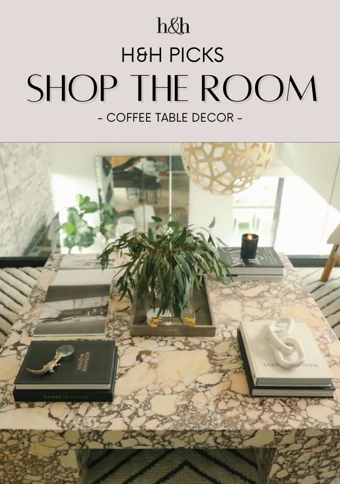 Shop our favorite coffee table decor! 