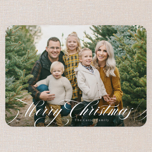 Swirling Sentiments Holiday Card | Shutterfly