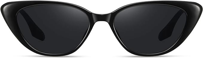 Fozono Retro Vintage Narrow Cat Eye Sunglasses for Women Men 90s Small Chic Style Trendy Sunnies ... | Amazon (US)
