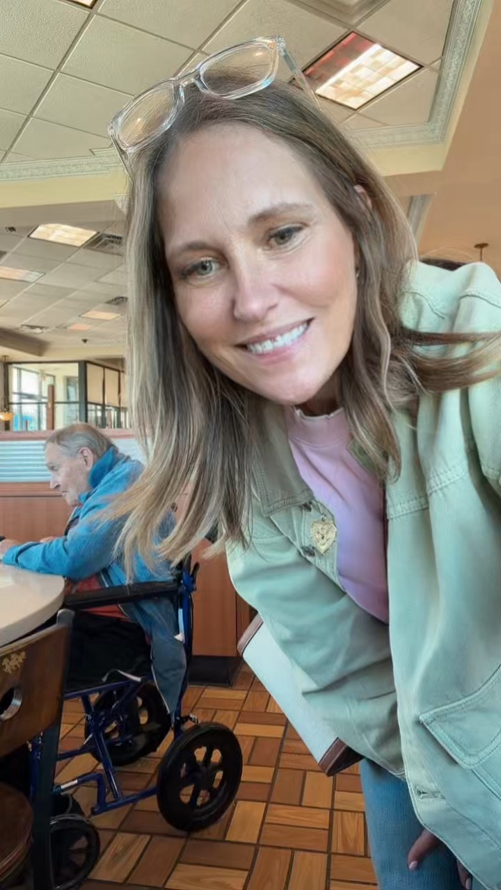 Thank you! 🩷 Here is what I’m wearing today as we rebound from a rough start in large part to the love and support from all of you!! 
**my pink sweatshirt will be available at 8PM ET tonight! 

#LTKootd #LTKMidsize #LTKOver40