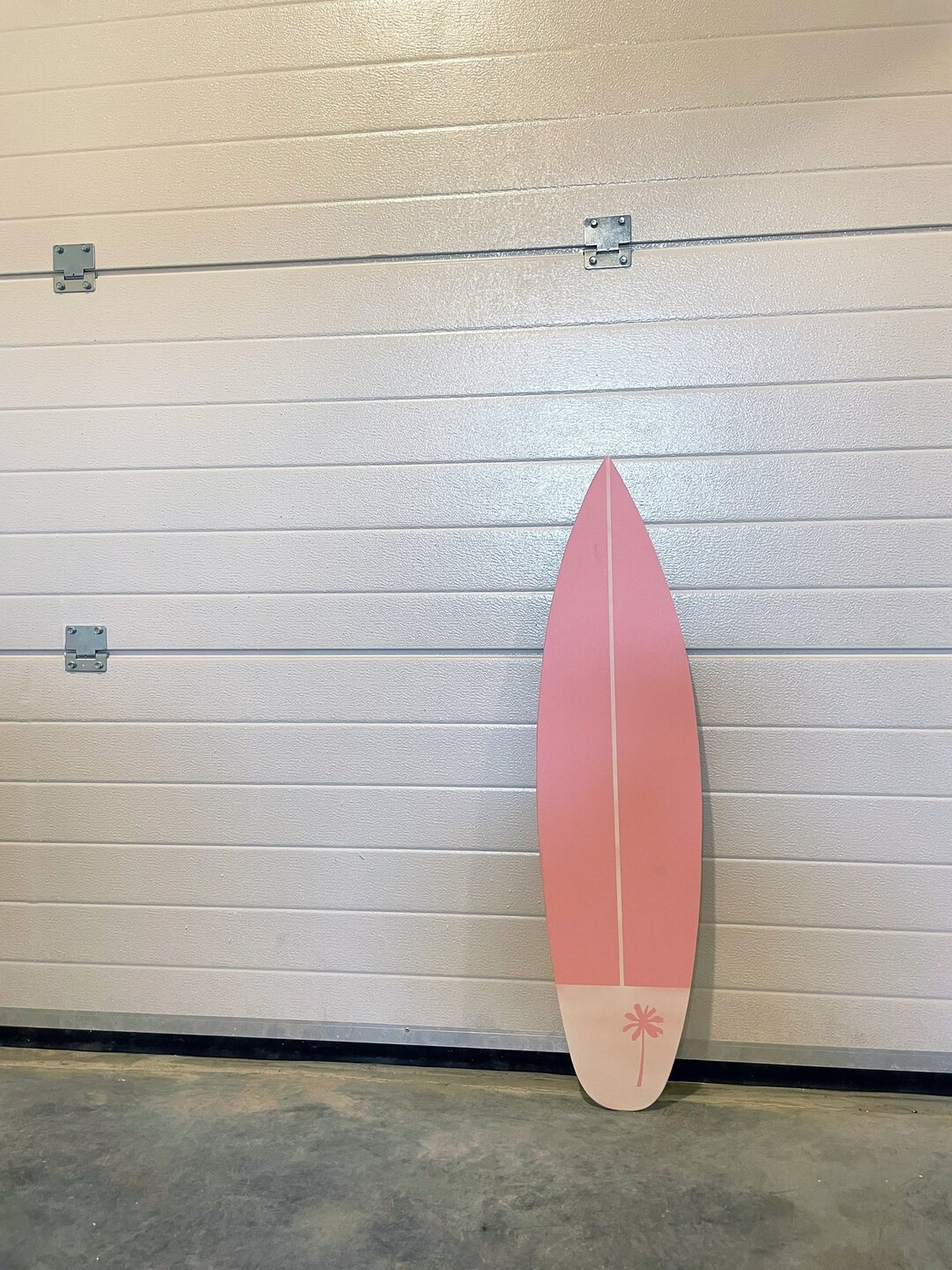 Wooden Pink Surfboard Decor 1 meter Wall Art | Etsy (US)