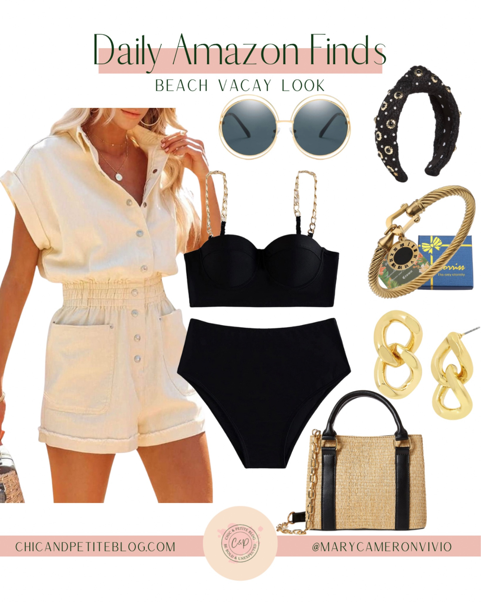Amazon Finds: Beach Vacay Look

#LTKFind #LTKunder100 #LTKstyletip
