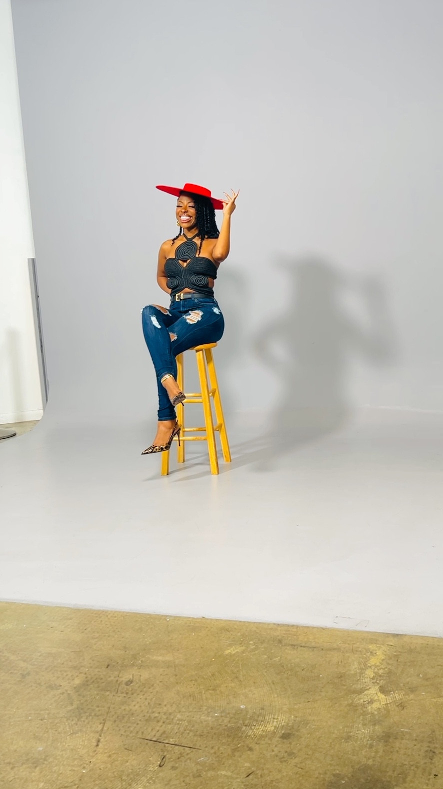 BTS Photoshoot for my recent album “Serenade - Lish”, streaming now! But this FIT!! I love this hat from Anchiel 😍 Really set off this look. And I couldn’t wait to wear this “Black Archer Crochet Top” from #CultGaia 😉 Paired with distressed skinny jeans from Swank A Posh. ✨

#LTKStyleTip