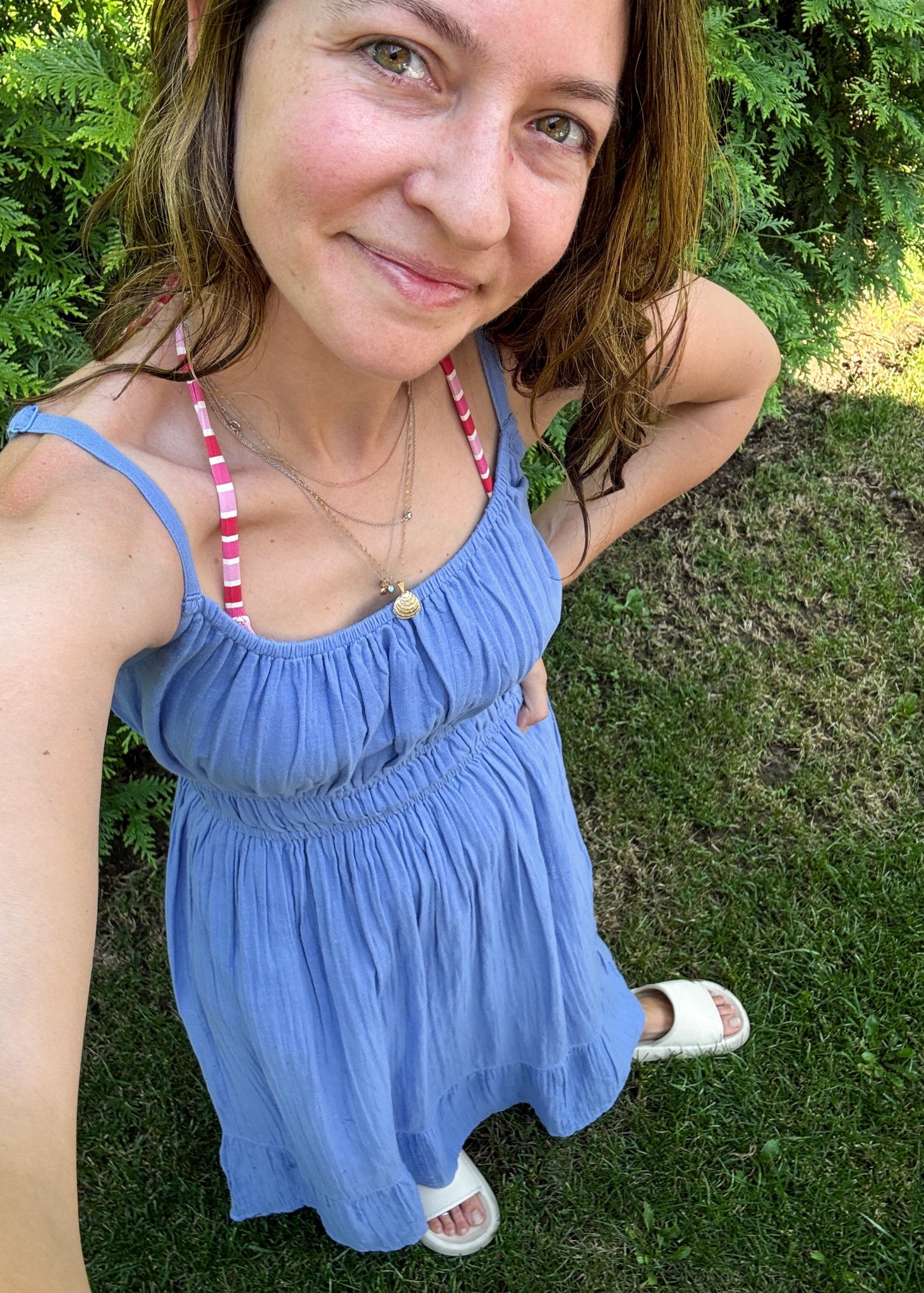 When I said I wanted to live in cotton gauze all summer long, I meant it 🩷 #LTKsustainable #sustainablestyle 

#LTKSeasonal #LTKSaleAlert #LTKFindsUnder100