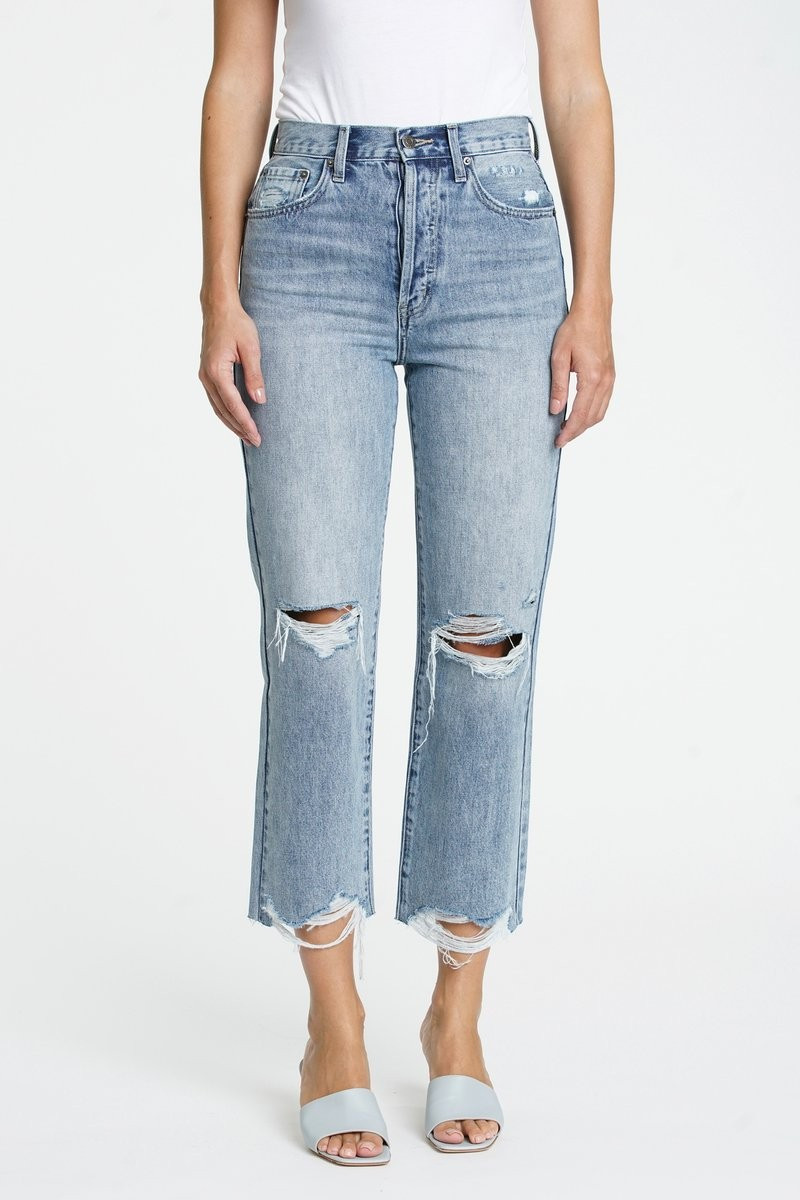 Cassie Super High Rise Straight Crop - Los Feliz | Pistola Denim