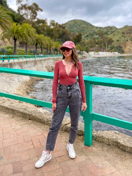What I wore to Catalina Island ⛴️ It was a chilly spring day sightseeing. My sneakers are currently on sale! My popular sunglasses are on sale 2 for 1! 

Spring outfit, vacation outfit, baseball hat, baseball cap, bomber jacket, belt bag, fanny bag, sunglasses, jeans, Adidas sneakers, sale, The Stylizt 




#LTKStyleTip #LTKSaleAlert #LTKSeasonal