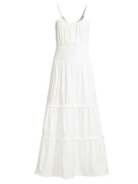 Anais Smocked Tiered Dress | Saks Fifth Avenue