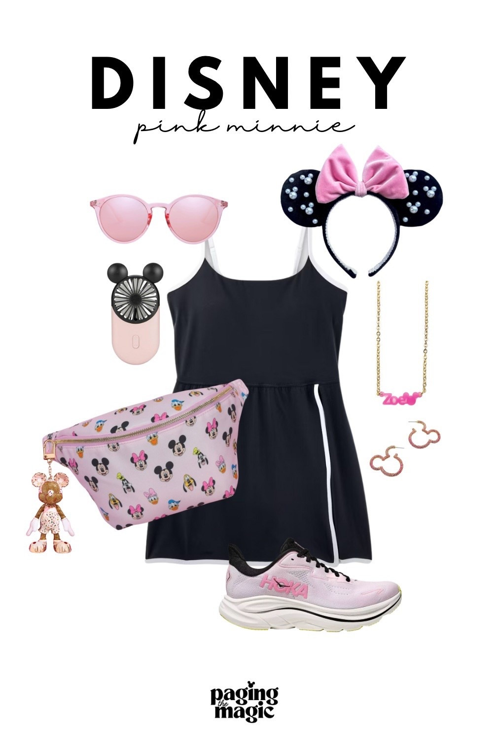 Disney outfit inspiration - pink minnie vibes 🎀🩷✨ Shop all pieces on my LTK or find more Disney tips on IG @pagingthemagic! #disney #ootd 

#LTKFamily #LTKActive #LTKTravel