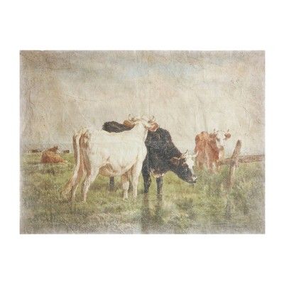 Vintage Cows Unframed Poster Print - 3R Studios | Target