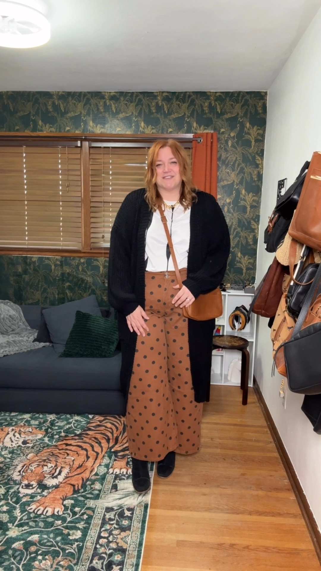 Quirky dopamine dressing pattern clash outfit 

#LTKPlusSize #LTKootd #LTKMidsize