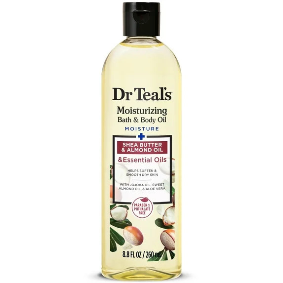 Dr Teal's Shea Butter Moisturizing Bath & Body Oil, 8.8 fl oz. | Walmart (US)