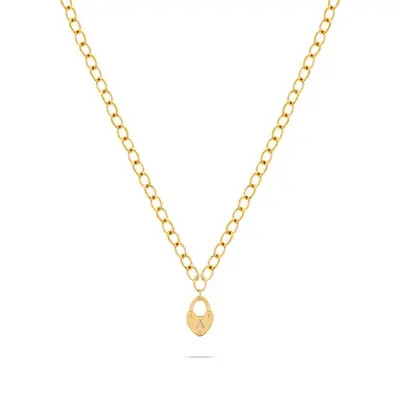 Love Locks Necklace (Gold) | Abbott Lyon