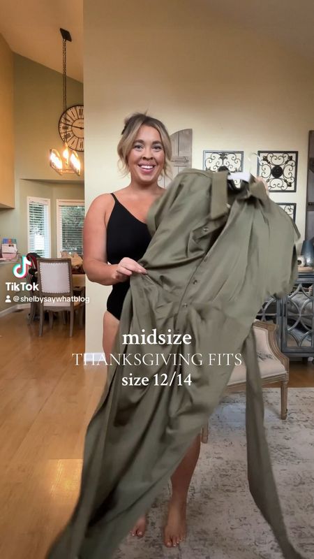 Midsize thanksgiving outfit inspo. The dress is from Amazon. Comes in 13 colors. I’m wearing a size extra-large.

#LTKmidsize #LTKHoliday #LTKSeasonal