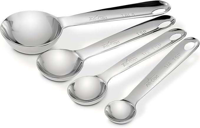 All-Clad 59918 Stainless Steel Measuring Spoon Set | Amazon (US)