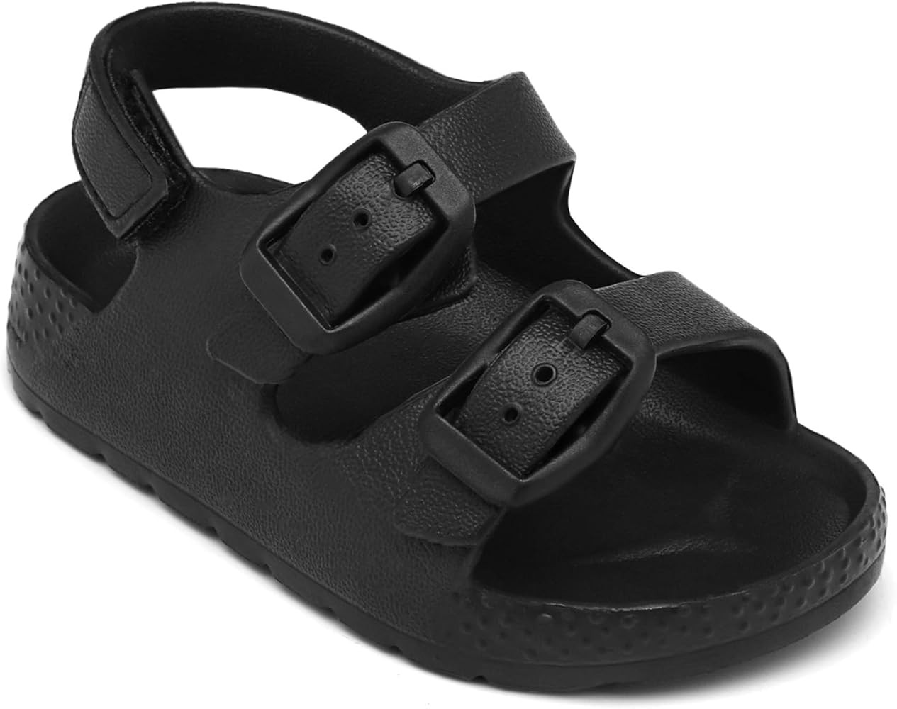 ChayChax Toddler Boys Girls Double Buckle Sandals Children's Adjustable Back Strap Water Sandal | Amazon (US)