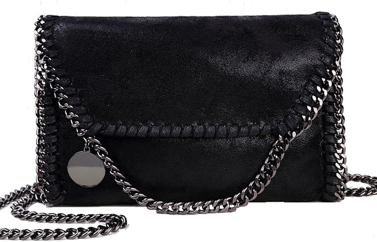 Beatfull Designer Chain Shoulder Purse for Women Soft Leather Quilted Clucth Fashion Message Cros... | Amazon (US)