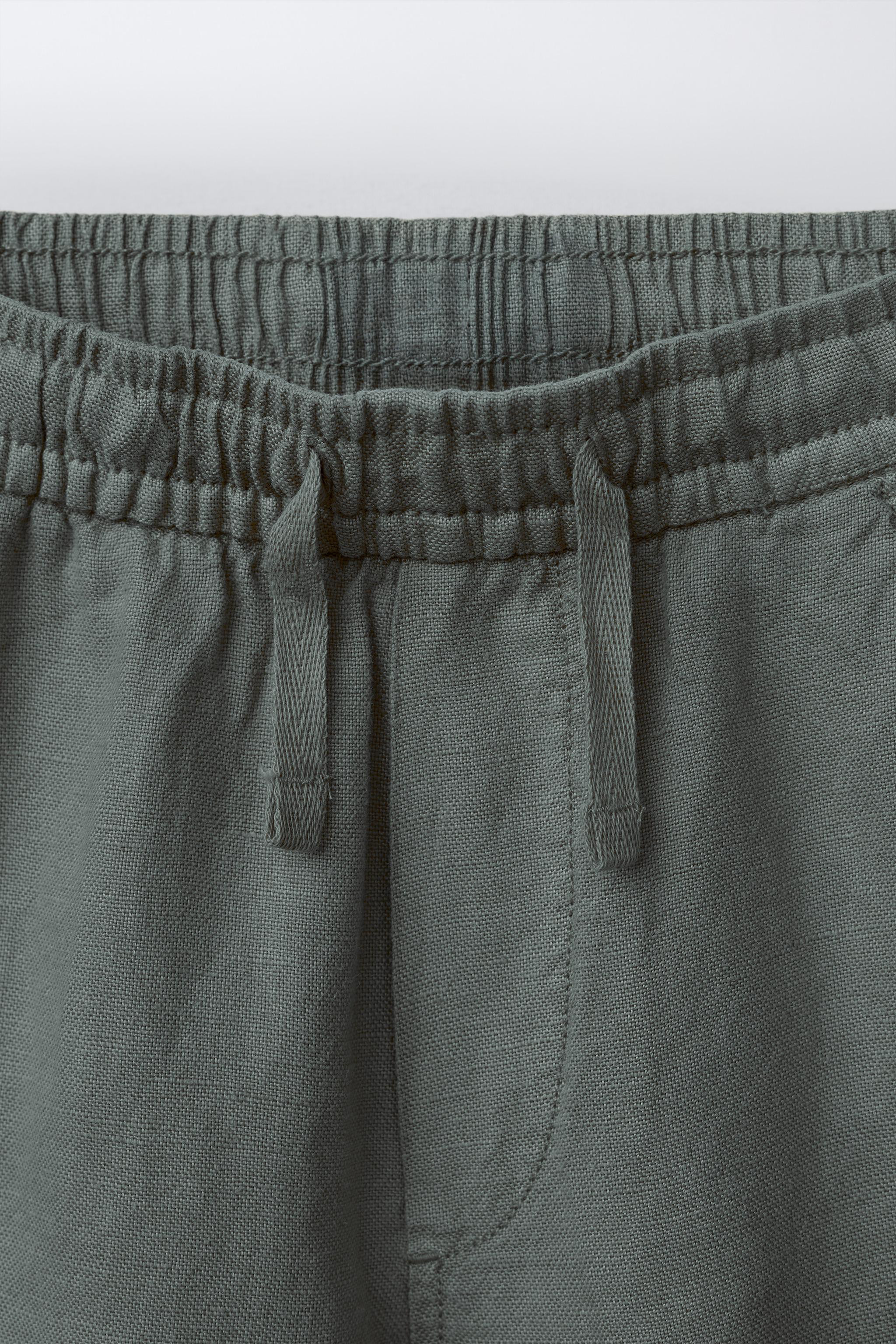 FLOWY LINEN SHORTS | Zara US