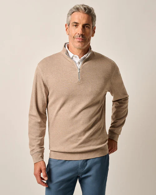 Hanks "Lightweight Sully" 1/4 Zip Pullover | johnnie O