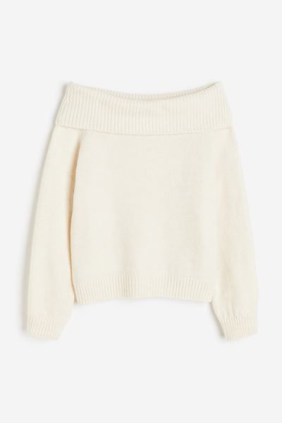 Off-the-shoulder Sweater | H&M (US + CA)