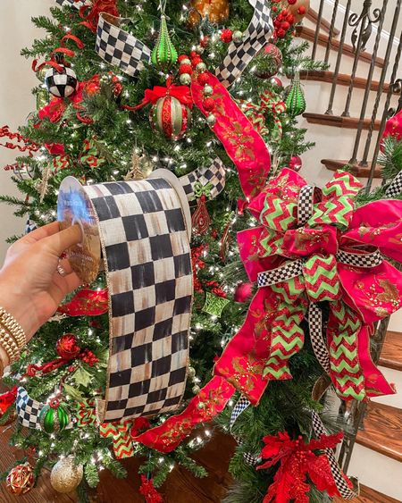 MacKenzie-Childs ribbon holiday ribbon for tree decorating favorite holiday ribbon 

#LTKHoliday #LTKhome #LTKSeasonal