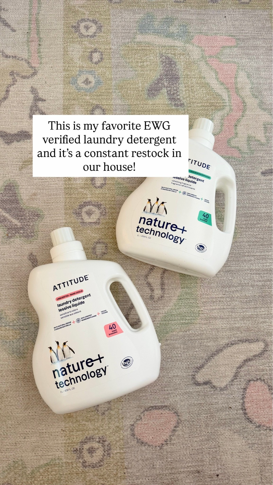 My favorite EWG verified laundry supplies!

#LTKdayinmylife #LTKBeauty #LTKHome