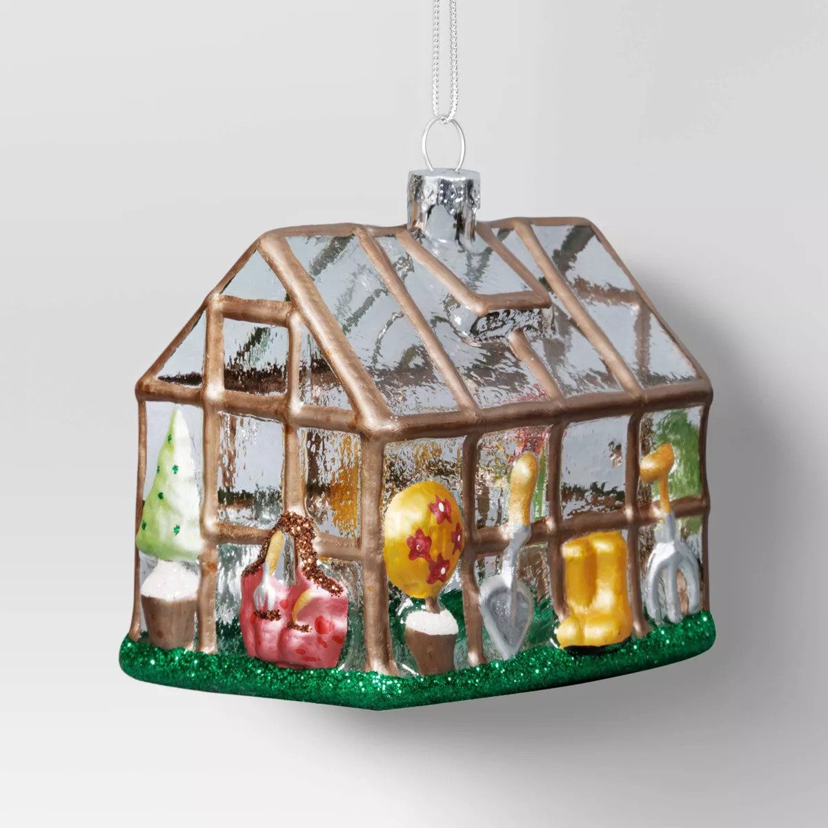 Christmas Glass Green House Ornament - Wondershop™ | Target
