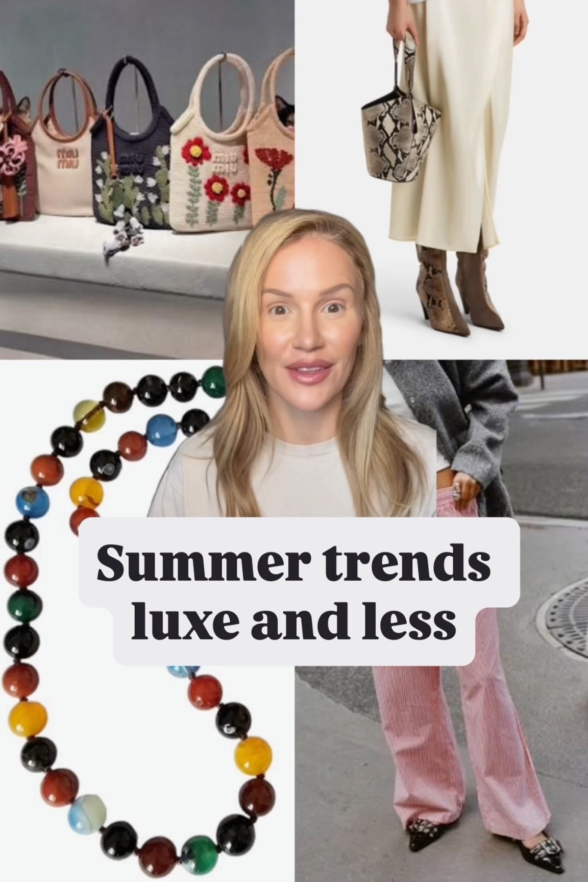 Luxury and less making fashion affordable for everyone. Summer trends edition ☀️ 

#stripes #necklace #miumiu #bag #etsy #handbag #sandals #therow #silkskirt #color #2026 #summerpants #amazonfashiin #yellowshoes #heels #netaporter

#LTKootd #LTKSeasonal #LTKSaleAlert