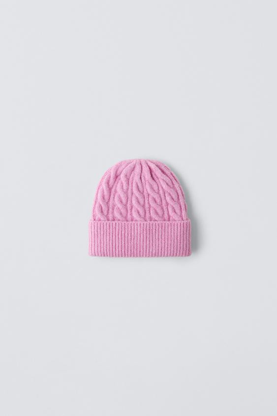 CABLE KNIT HAT SKI COLLECTION | Zara US