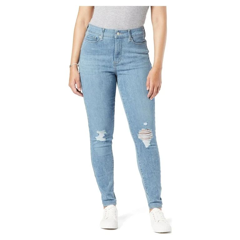 Signature by Levi Strauss & Co. Women’s Shaping Super Skinny Jeans | Walmart (US)