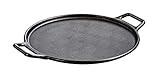 Lodge Pre-Seasoned Cast Iron Baking Pan with Loop Handles, 14", Black | Amazon (US)