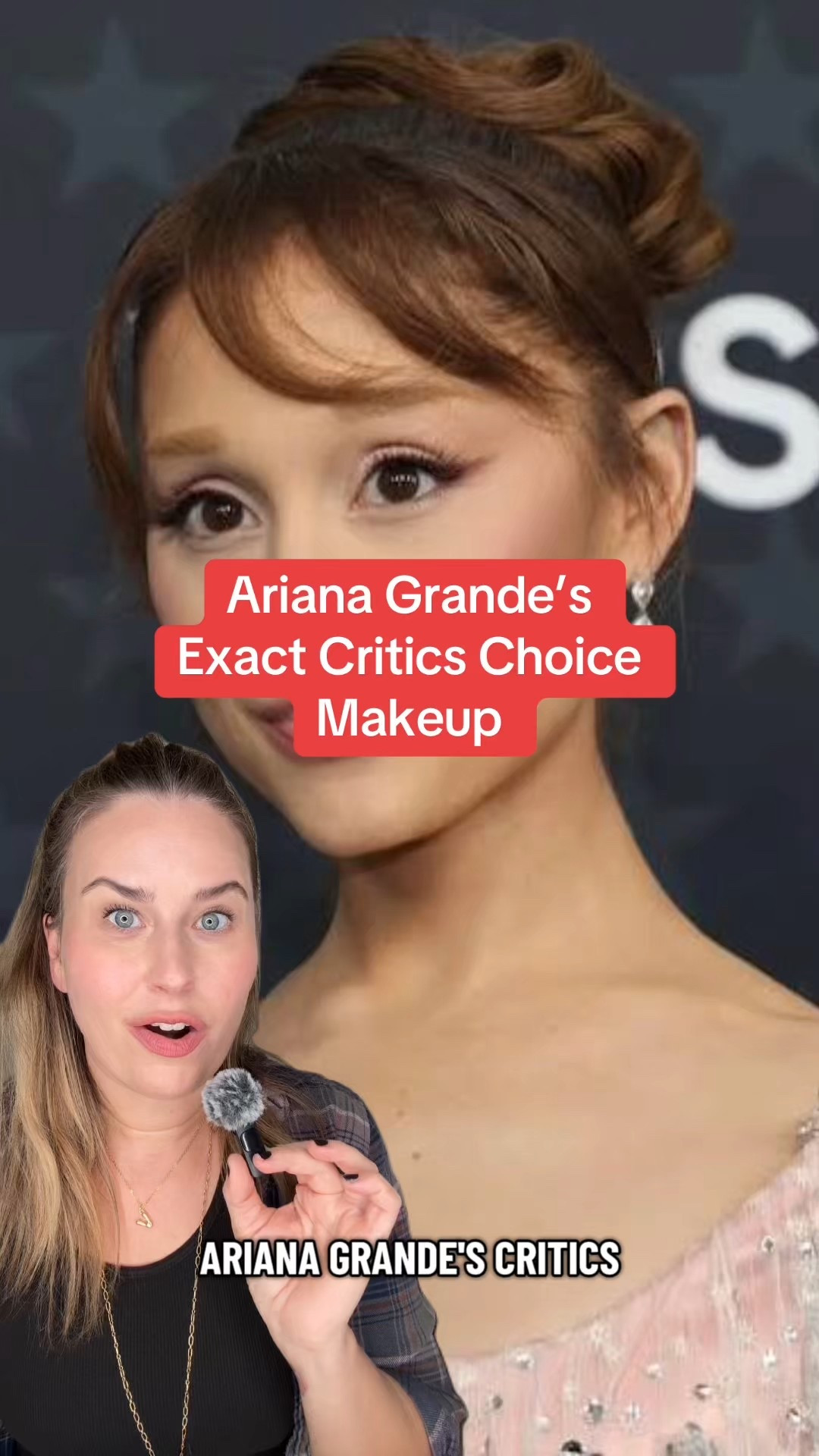 Ariana Grande’s exact makeup from the Critics Choice Awards, broken down product by product.
Her makeup artist used R.E.M. Beauty to create this soft, brunette, Old Hollywood look — featuring natural skin, warm glow, blurred lips, and subtle lashes.
All products and shades are linked so you can recreate Ariana’s red carpet makeup exactly.

#arianagrande
#arianagrandemakeup
#celebritymakeup
#redcarpetmakeup
#awardseasonbeauty
#softglammakeup
#oldhollywoodmakeup
#makeupbreakdown
#rembeauty
#celebritybeauty

#LTKgrwm #LTKmorningroutine #LTKBeauty