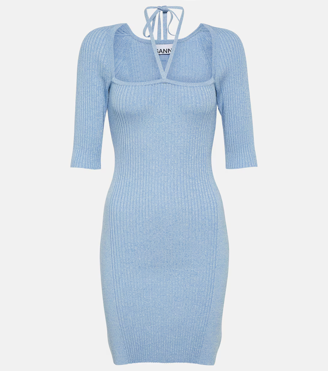 Mélange knit mini dress | Mytheresa (US/CA)