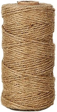 Shintop 328 Feet Natural Jute Twine Best Industrial Packing Materials Heavy Duty Natural Jute Twi... | Amazon (US)