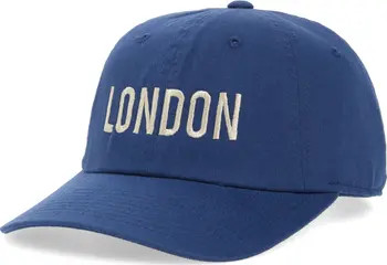 Slouch London Embroidered Baseball Cap | Nordstrom