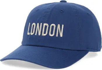Slouch London Embroidered Baseball Cap | Nordstrom