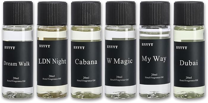 Hotel Collection Fragrance Oil Set 20 mL / 0.68 fl oz – Luxury Aromatherapy Essential Oils for ... | Amazon (US)