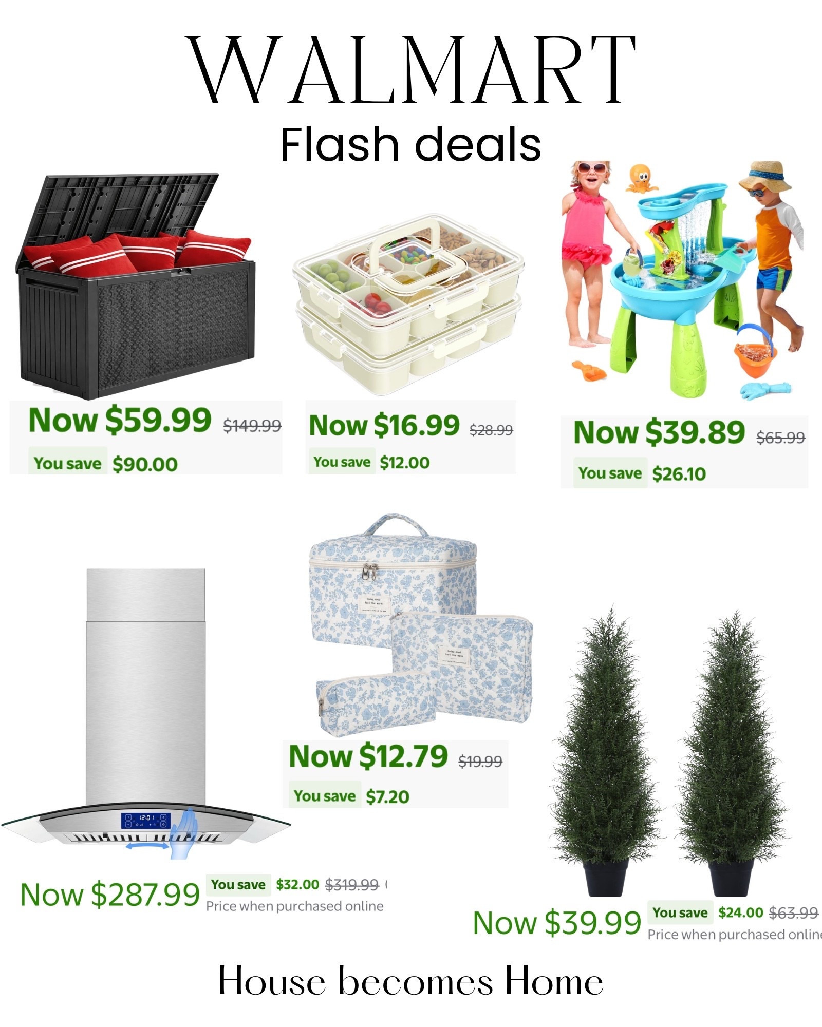 Walmart flash deals!

#LTKHome #LTKSeasonal #LTKSaleAlert